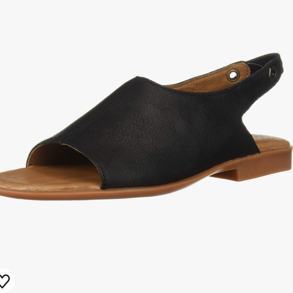 Kodiak Women's Makenna Black Leather Slingback Sandals Size 9 - Picture 1 of 8